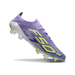 Chuteira Campo FG Adidas F50+ Pack Sparkfusion Radiant Blaze Infantil
