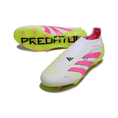 Chuteira Campo FG Adidas Predator 25 Elite Sem Cadarço Pack Celestial Victory