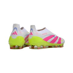 Chuteira Campo FG Adidas Predator 25 Elite Sem Cadarço Pack Celestial Victory