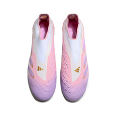 Chuteira Campo FG Adidas Predator 25 Elite Sem Cadarço Lamine Yamal Pack Infantil