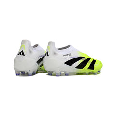 Chuteira Campo FG Adidas Predator 25 Elite Sem Cadarço Pack Radiant Blaze