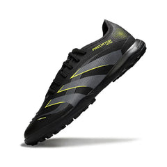 Chuteira Society TF Adidas Predator 25 Elite Pack Stealth Electric