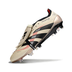 Chuteira Campo FG Adidas Predator 25 Elite Com Língua Bronze