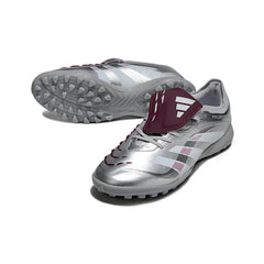 Chuteira Society TF Adidas Predator 25 Com Língua Elite Pack Bellingham Chrome