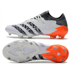 Chuteira Campo FG Adidas Predator Freak.1 Low Whitespark Pack