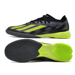 Chuteira Futsal IC Adidas X Crazyfast.1 Pack Son Preta e Amarela