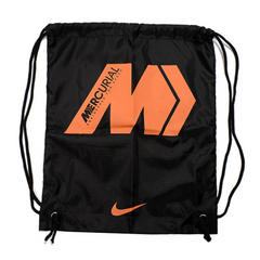 Bag de Chuteira Nike Mercurial Preta e Laranja