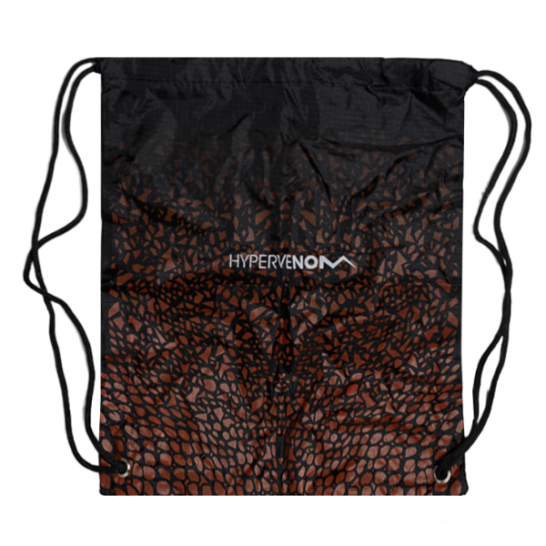 Bag de Chuteira Nike Hypervenom Preta e Laranja