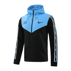 Casaco de Frio Dry-FIT Nike Azul Claro e Preta