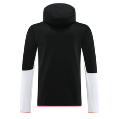 Casaco de Frio Tech-Fleece Nike Branco e Preto - VENI Futebol