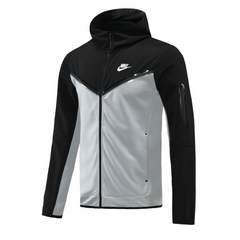 Casaco de Frio Tech-Fleece Nike Cinza e Preto - VENI Futebol