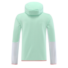 Casaco de Frio Tech-Fleece Nike Verde Claro e Branco - VENI Futebol