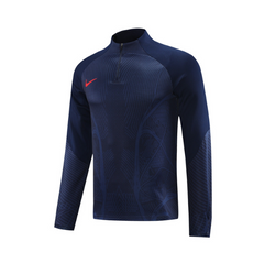 Blusão de Frio Dry-FIT Nike Azul Marinho e Vermelho