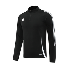 Blusão de Frio Tech-Dry Adidas Preto e Branco - VENI Futebol