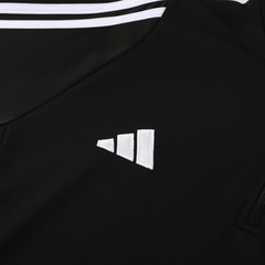 Blusão de Frio Tech-Dry Adidas Preto e Branco - VENI Futebol