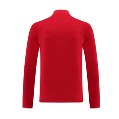 Blusão de Frio Tech-Dry Adidas Vermelho e Branco - VENI Futebol