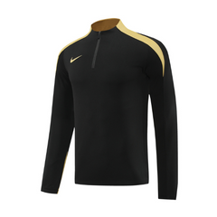 Blusão de Frio Dry-FIT Nike Preto e Amarelo