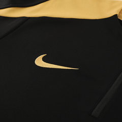 Blusão de Frio Dry-FIT Nike Preto e Amarelo - VENI Futebol