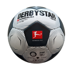 Bola de Futebol Derbystar Brillant APS Bundesliga 22-23 Branca e Preta