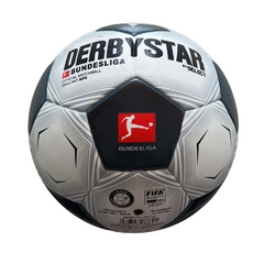 Balón de césped Derbystar Brillant APS Bundesliga 22-23 blanco y negro