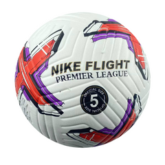 Balón de césped Nike Flight Premier League 22-23 en color blanco, rojo y morado