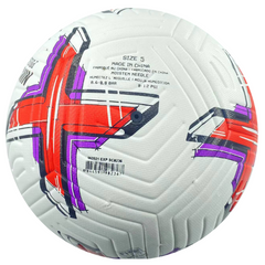 Balón de césped Nike Flight Premier League 22-23 en color blanco, rojo y morado