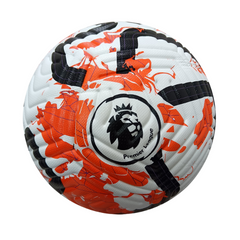 Bola de Futebol Nike Flight Premier League 23 24 Branca e Laranja