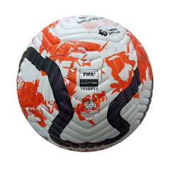 Balón de césped Nike Flight Premier League 23-24 blanco y naranja