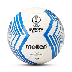 Bola Molten UEFA Europa League 23/24 Branca e Azul - VENI Futebol