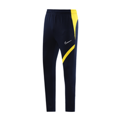 Calça de Frio Nike Azul Escuro e Amarela