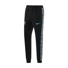 Calça de Frio Nike Preta e Azul Claro