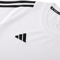 Camiseta ClimaCool Adidas Branca e Preta - VENI Futebol