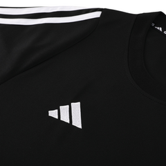 Camiseta ClimaCool Adidas Preta e Branca - VENI Futebol