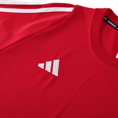 Camiseta ClimaCool Adidas Vermelha e Branca - VENI Futebol