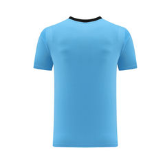 Camiseta Dry-FIT Nike Azul Claro e Preto - VENI Futebol