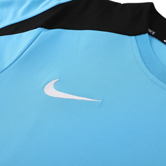 Camiseta Dry-FIT Nike Azul Claro e Preto - VENI Futebol