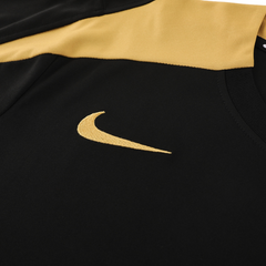 Camiseta Dry-FIT Nike Preta e Amarela - VENI Futebol