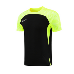 Camiseta Dry-FIT Nike Preta e Verde Claro