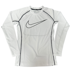 Camiseta de manga larga blanca de Nike