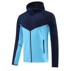 Chaqueta Nike Dry-FIT para clima frío, color azul