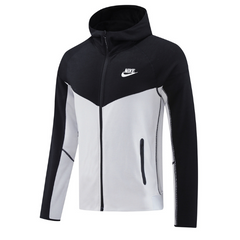 Casaco de Frio Tech-Fleece Nike Cinza e Preto