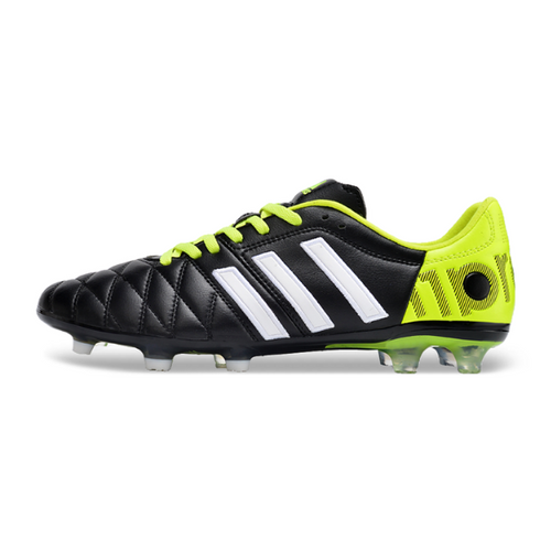 Chuteira Campo Adidas Adipure 11Pro Preta e Verde - VENI Futebol