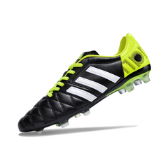 Chuteira Campo Adidas Adipure 11Pro Preta e Verde - VENI Futebol