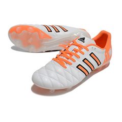 Chuteira Campo Adidas Adipure 11Pro Branca e Laranja - VENI Futebol