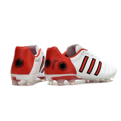 Chuteira Campo Adidas Adipure 11Pro Branca e Vermelha - VENI Futebol