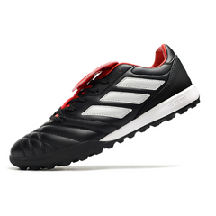 Chuteira Society Adidas Copa Gloro TF Preta e Vermelha - VENI Futebol