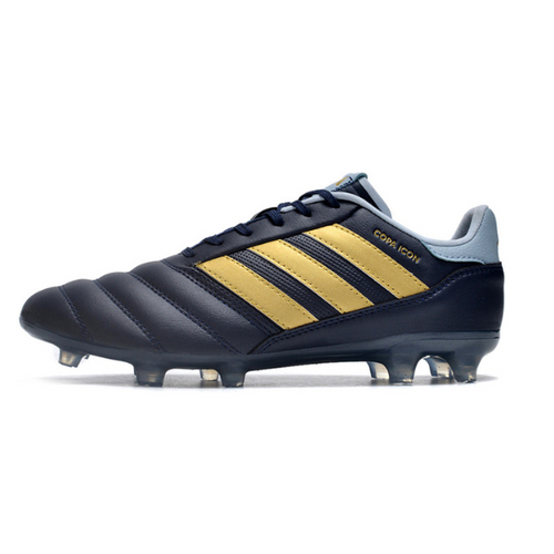 Chuteira Campo Adidas Copa Icon.1 FG Azul e Dourada - VENI Futebol