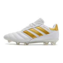 Chuteira Campo Adidas Copa Icon.1 FG Branca e Amarela - VENI Futebol