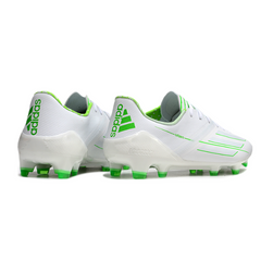 Botas de fútbol blancas Adidas F50 Adizero FG 