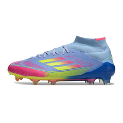Adidas F50 Elite Mid-Cut FG Green and Black Football Boots